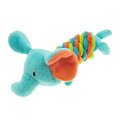 Chompers Plush Char with Rope Twist Body Elephant Dog Toy ZD1929 01